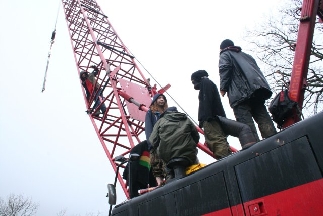 Alltwen pipeline protest