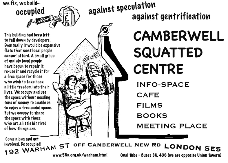 Camberwell squat flier