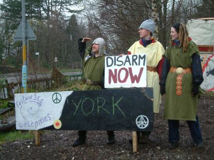 Faslane Viking protest 1