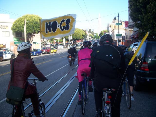 San Francisco G8 Critical Mass