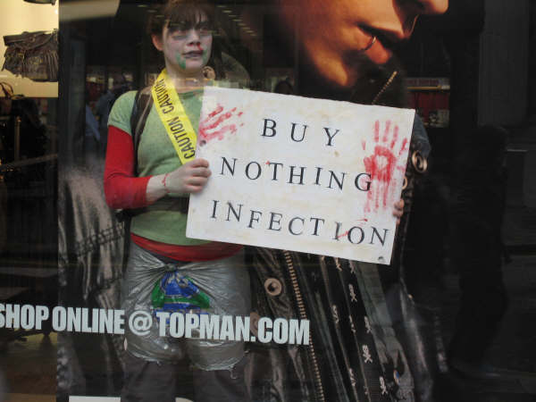 Bristol Buy Nothing Day undead 1