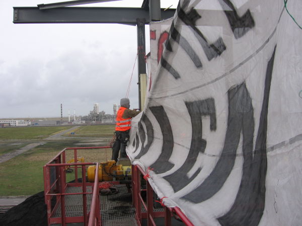 Maasvlakte banner