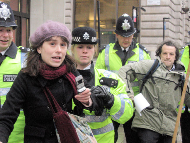 Tesco biofuel protest 1