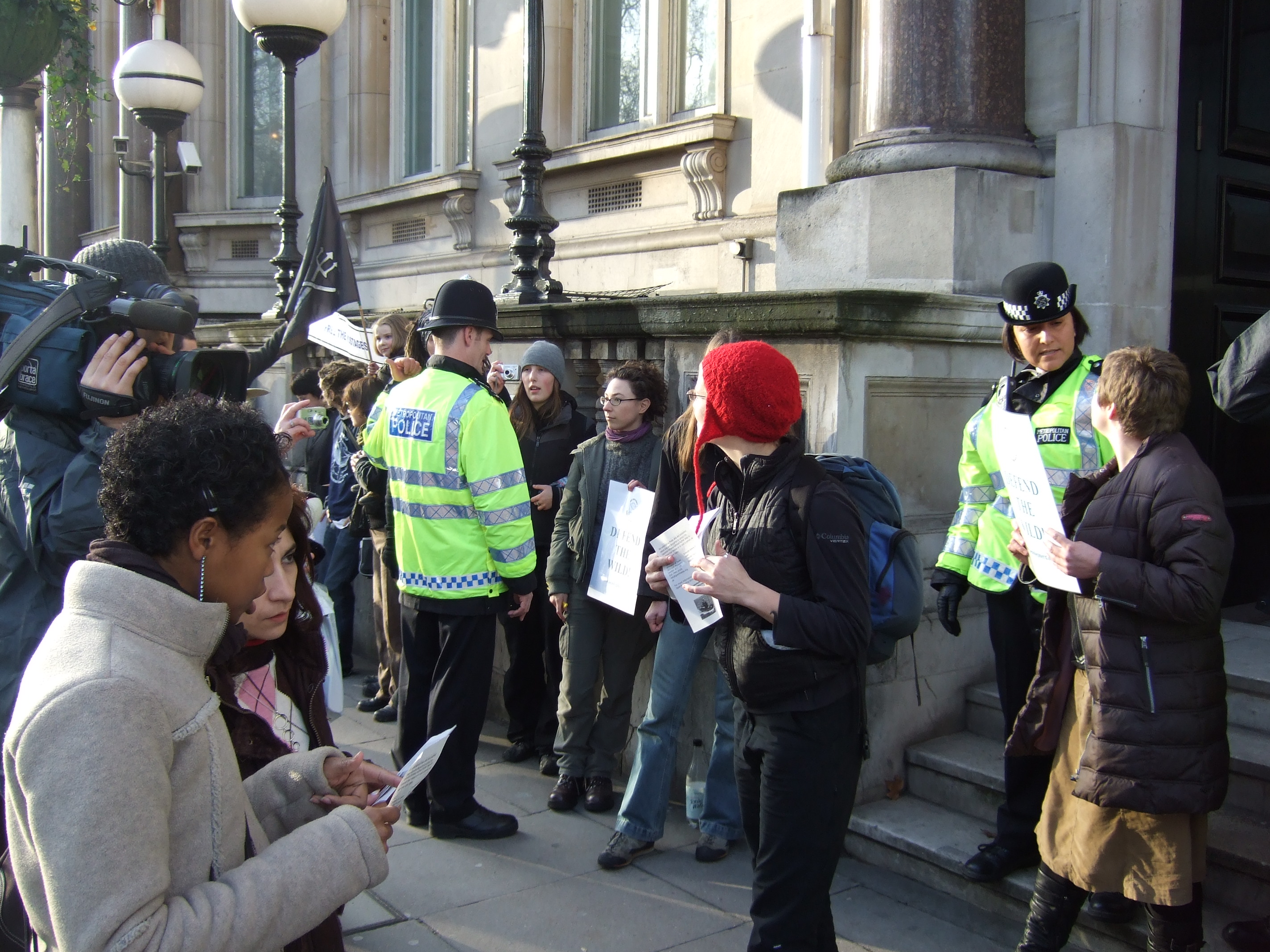 Sea Shepherd Hostage London Solidarity Demo