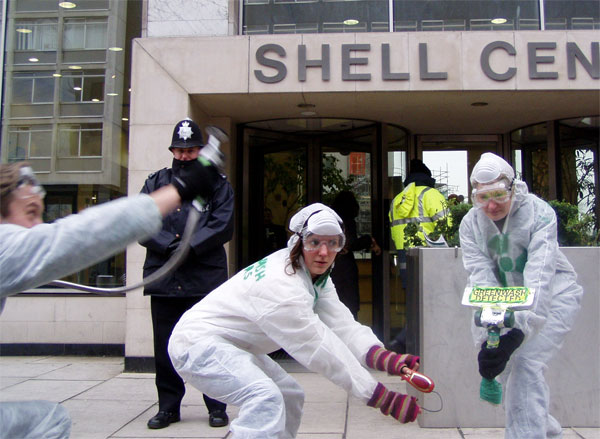 Shell HQ greenwash