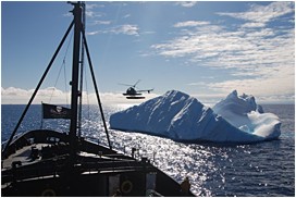 Steve Irwin Sea Shepherd boat & helicopter