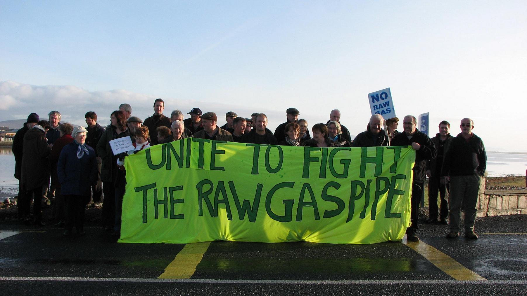 Unite against raw gas