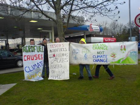 Bristol Tesco Agrofuel demo