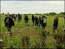 Derbyshire open-cast coal trespass 1