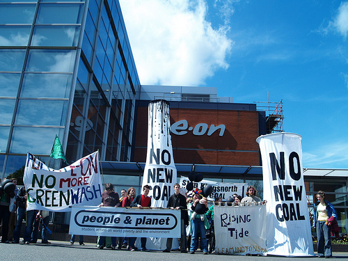 E-on Coventry protest