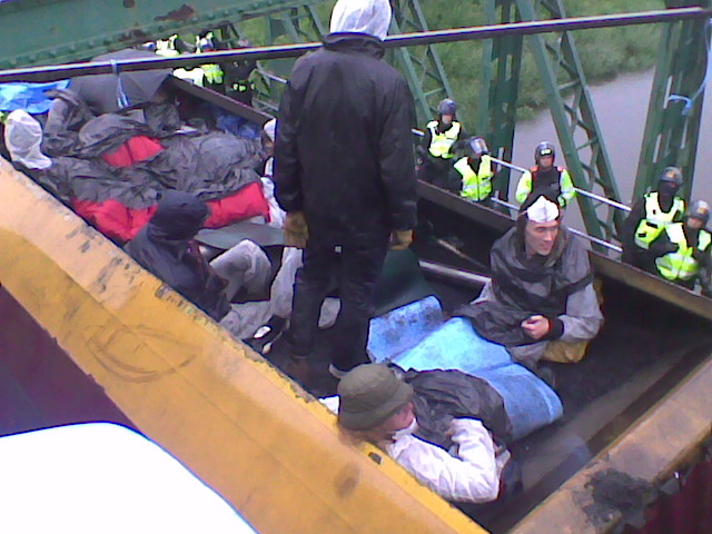 Coal train eviction 1