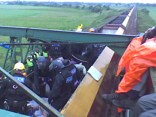 Coal train eviction 2