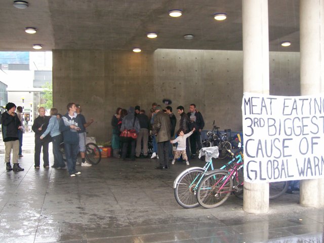 Free food climate day Piccadilly Gardens 2