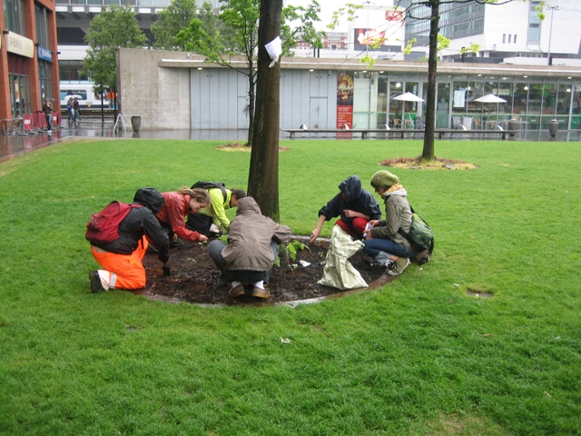 Free food climate day Piccadilly Gardens 3