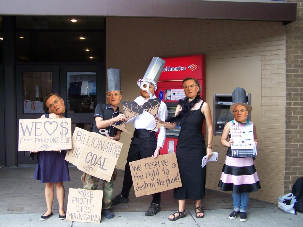 Bank of America, Asheville protest