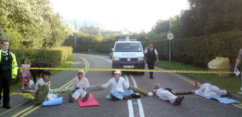 Sizewell blockade