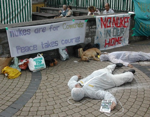 Devonport anti-nuke die-in