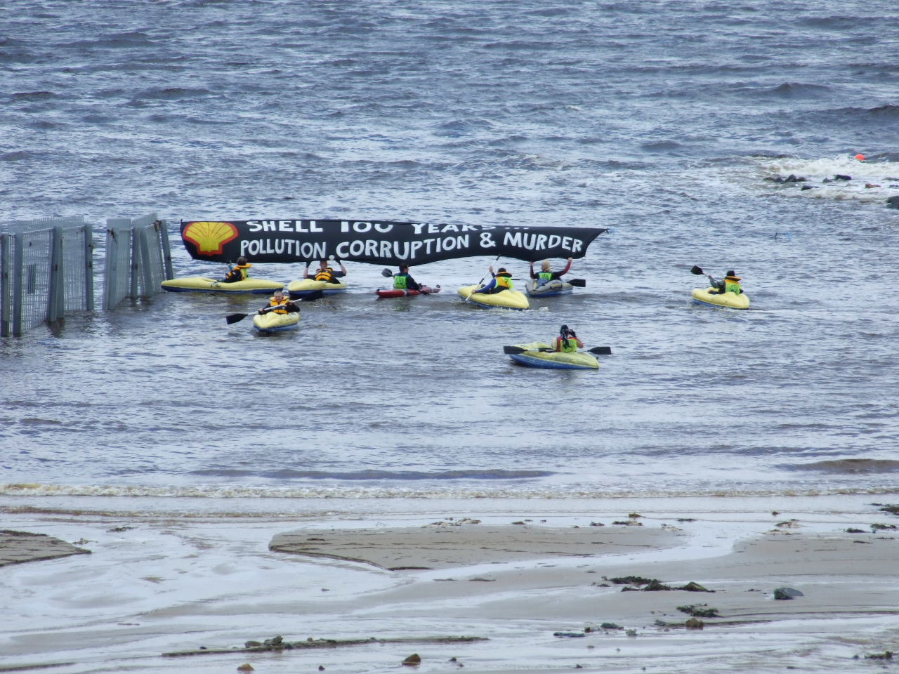 Shell flotilla, Mayo