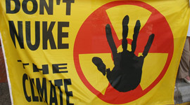 Don't nuke the climate banner