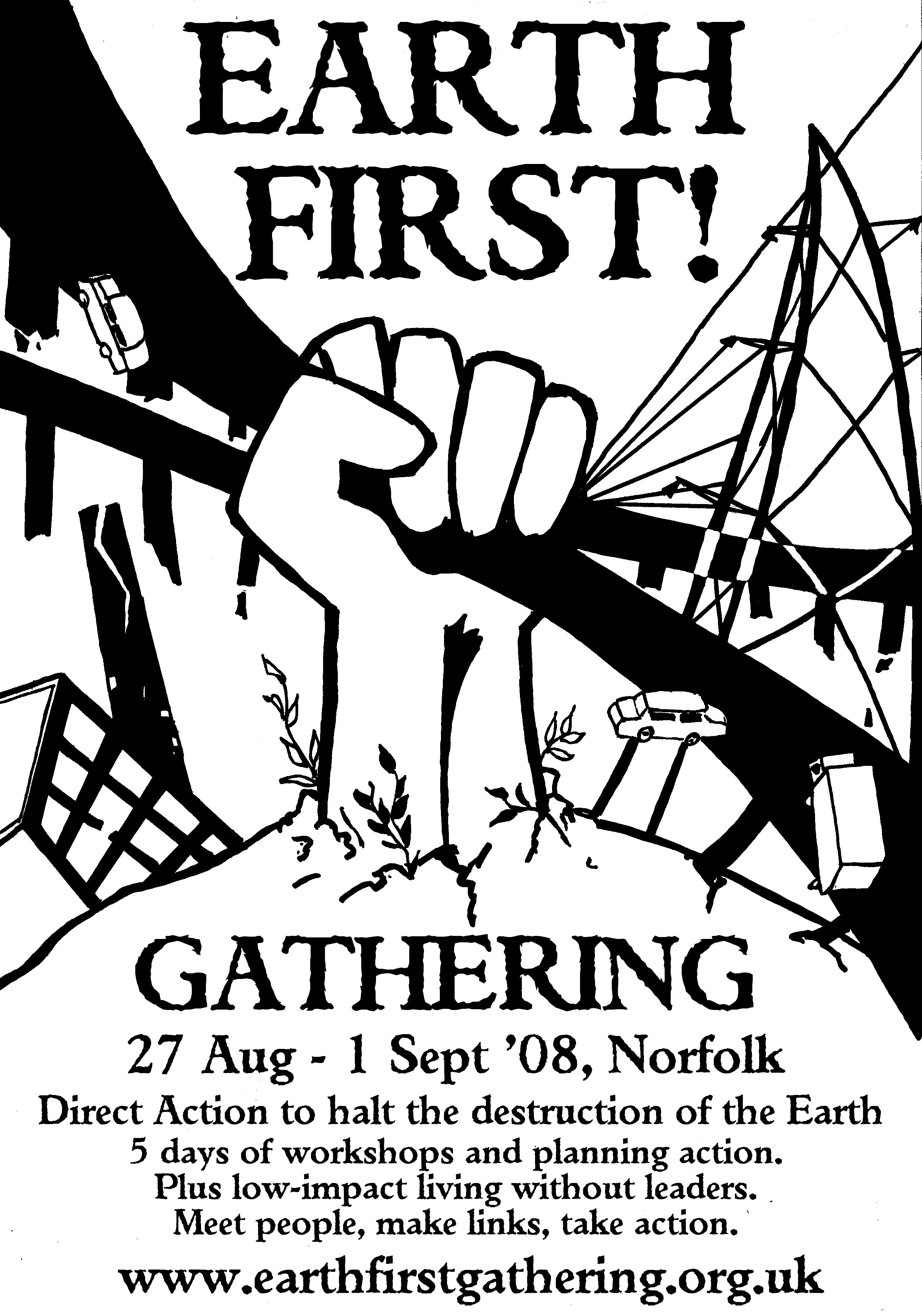 Earth First! Gathering 2008 - print size