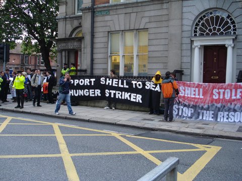 Dublin Shell to Sea solidarity