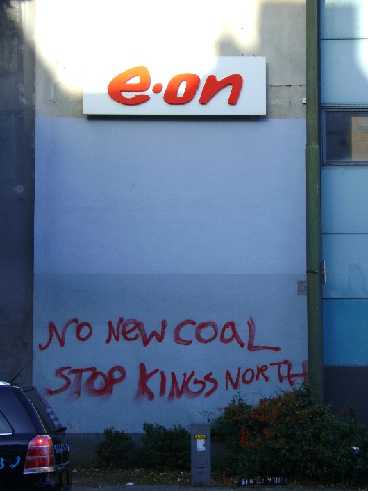 eon grafittied in Sweden