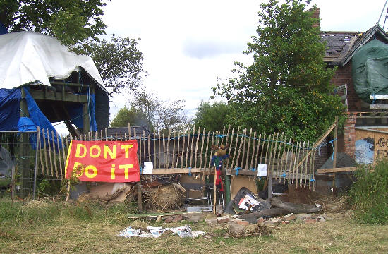 Bodge House barricade