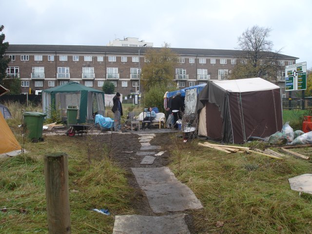 Birmingham homeless land squat 2