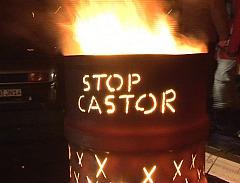 Stop Castor brazier