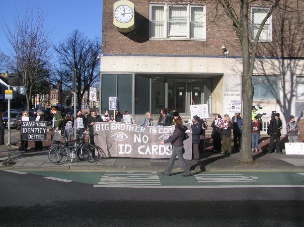 Cardiff No ID protest