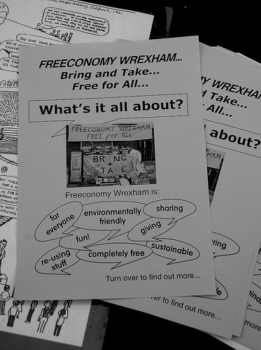 Wrexham BND freeconomy leaflet