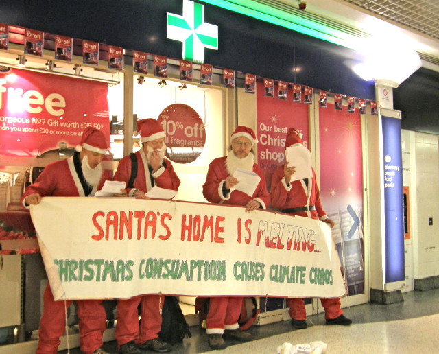 London consumption climate santas 2008