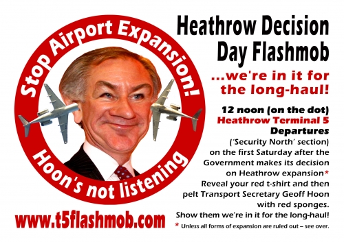 Heathrow decision flashmob