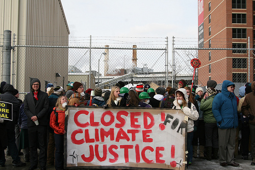 Capitol coal power station blocked