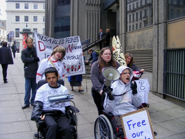 Birmingham council DAN protest 1