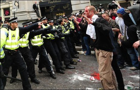 Violent cops at G20