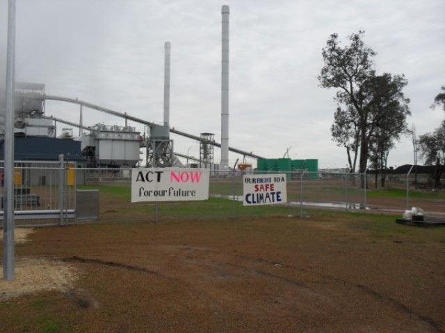 Collie coal banners