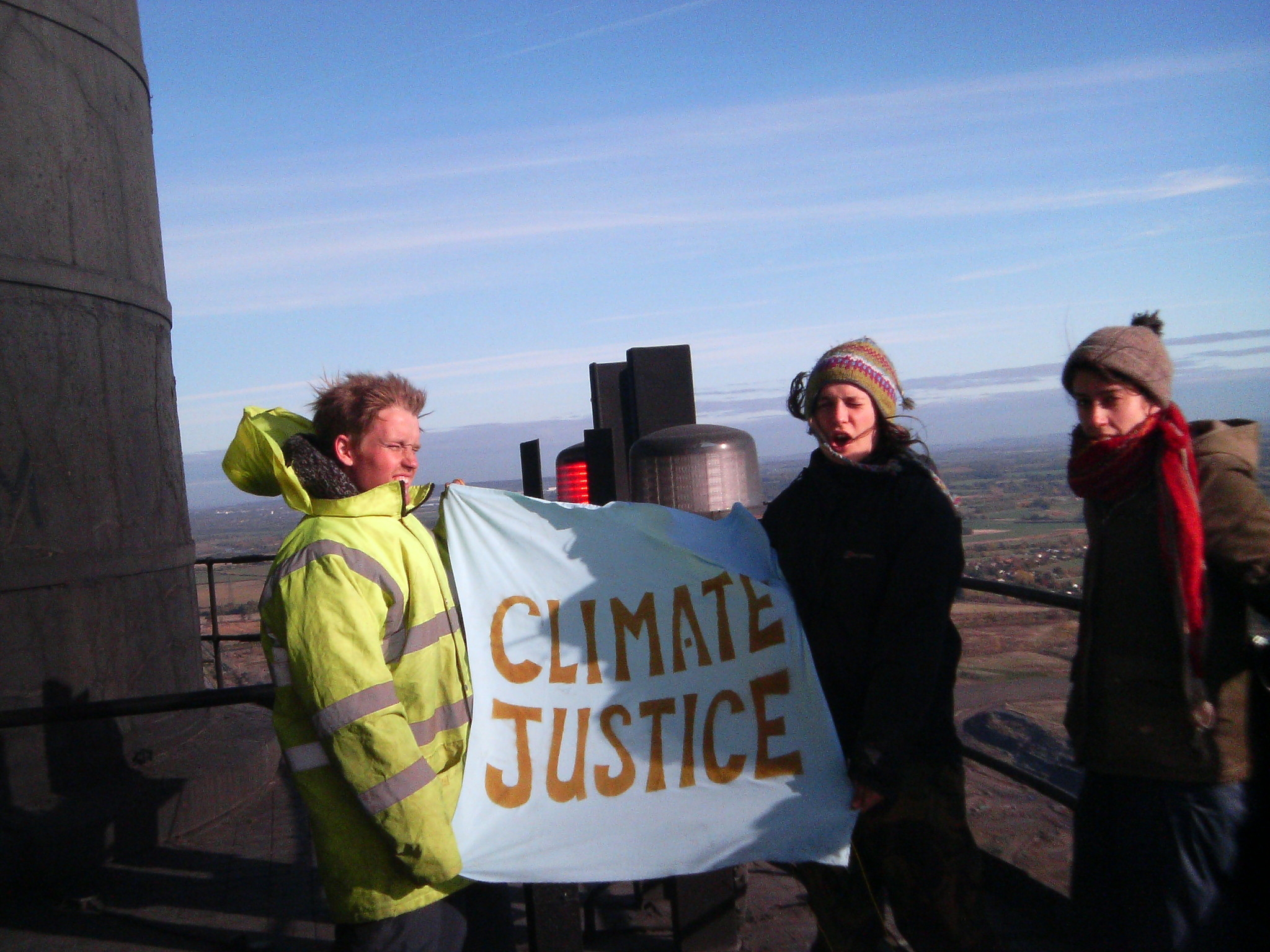 Didcot climate justice banner