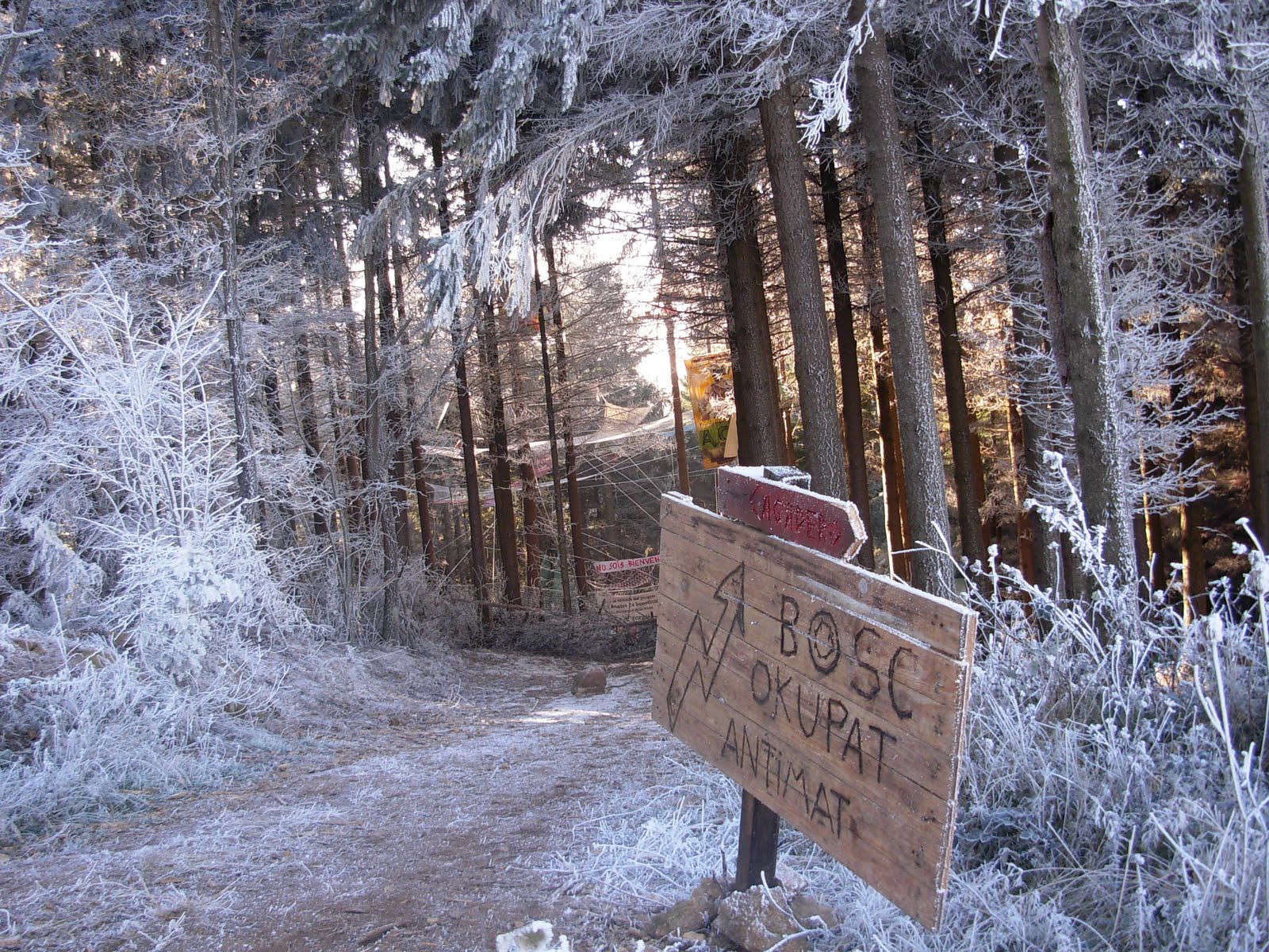 Des dels boscos welcome sign