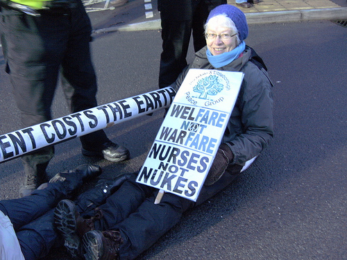 Aldermaston Nurses not Nukes