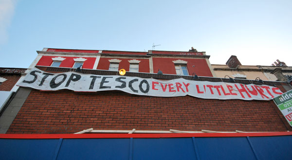 Bristol squat Tescos