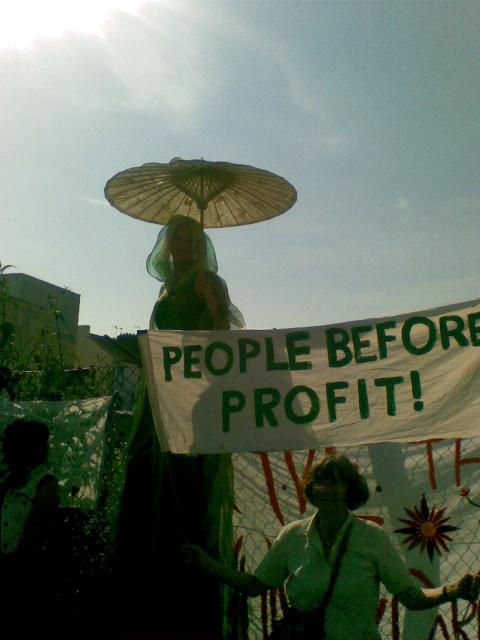 Lewes Tesco protest