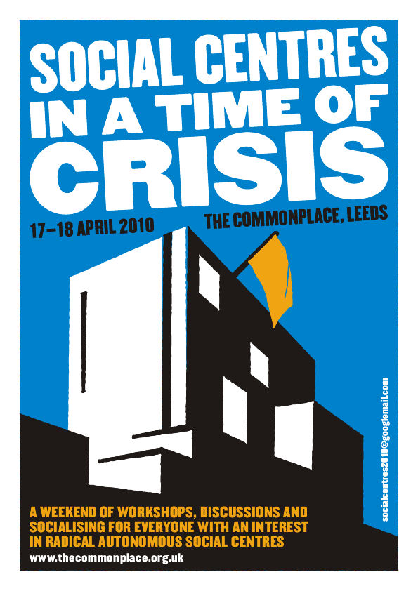 Social Centres crisis poster