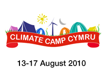 Climate Camp Cymru 2010 logo