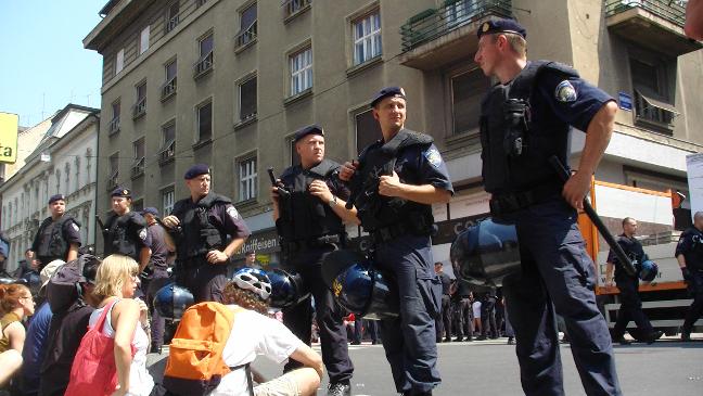 Zagreb mass arrests