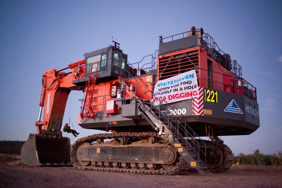 Front Line Action On Coal