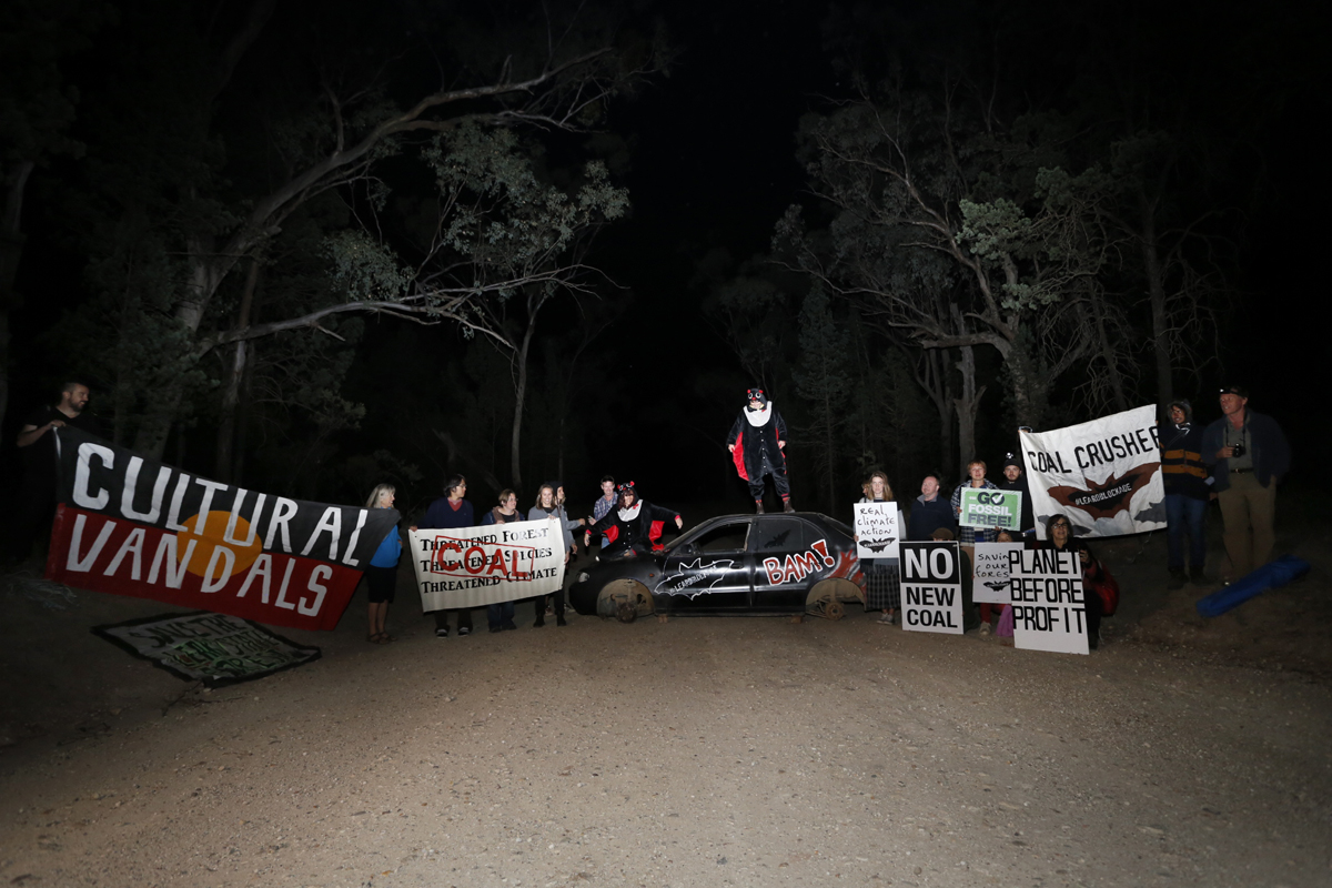 Front Line Action On Coal