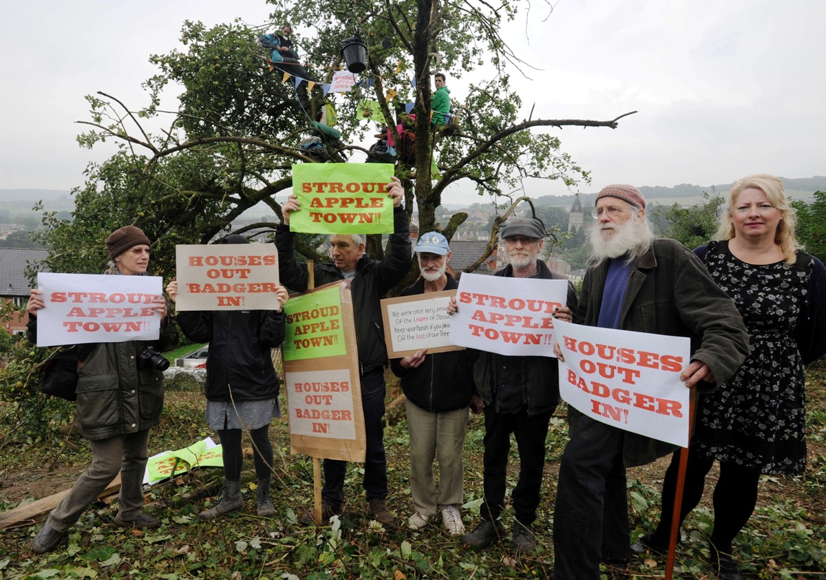 some Stroud protest present & past (location of 2016 EF! Winter Moot)