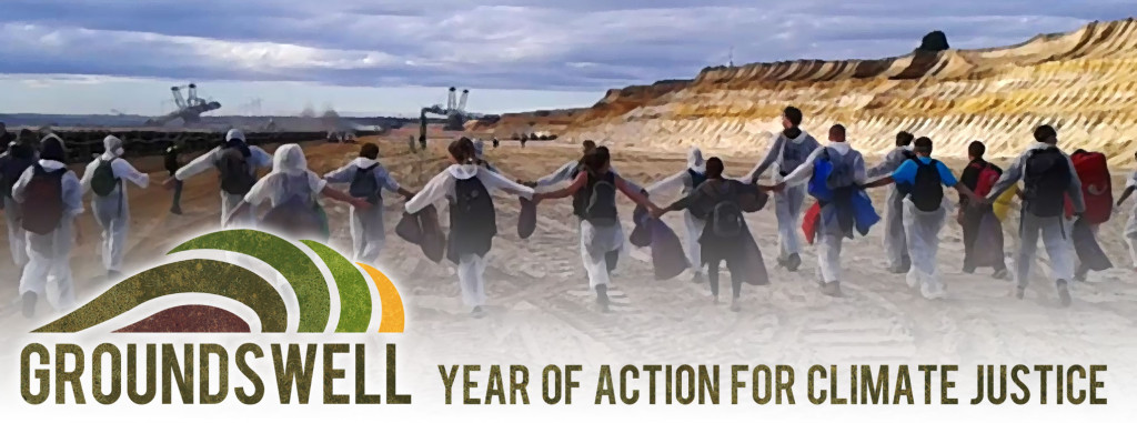 Groundswell year of action for climate justice